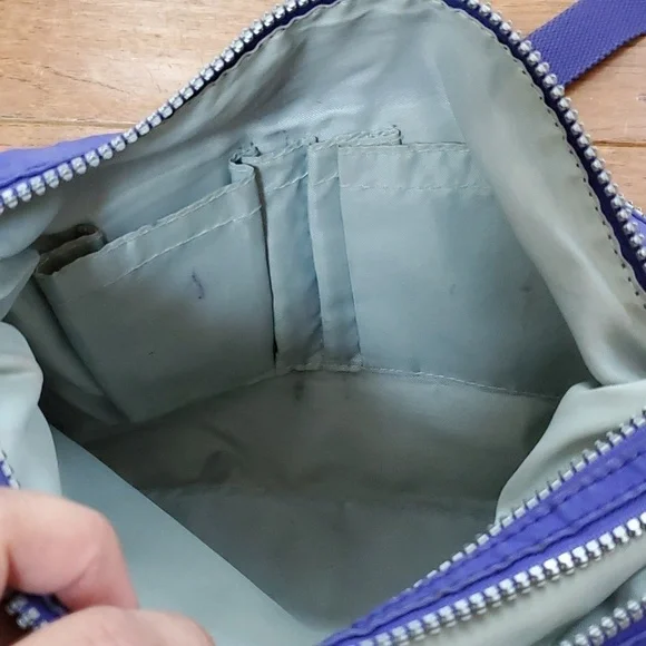 Kipling Alvar medium purple crossbody bag - Picture 8 of 10